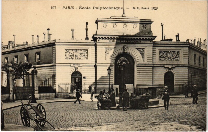 Carte postale ancienne Paris 5e Ecole Polytechnique à Paris 5e