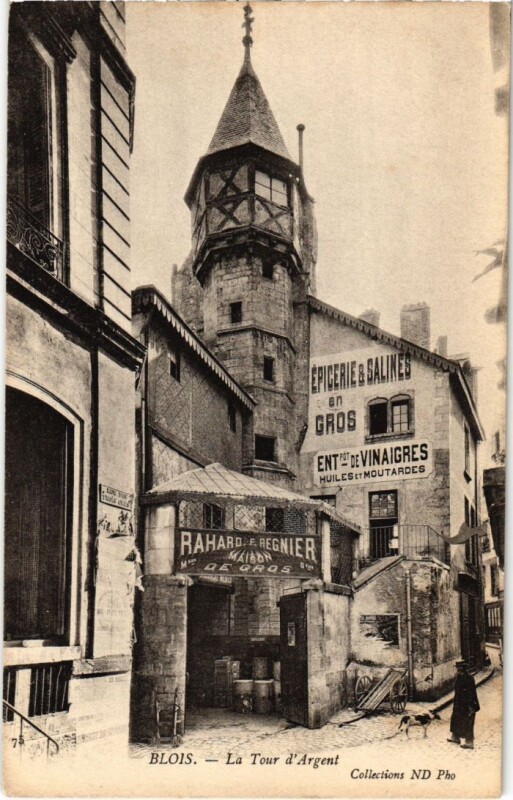 Carte postale ancienne Blois La Tour d'Argent France à Blois