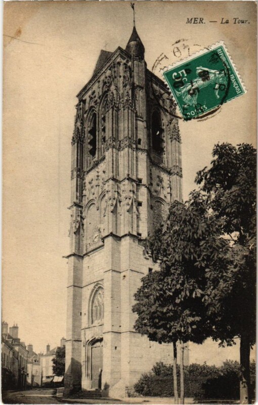 Carte postale ancienne Mer La Tour France