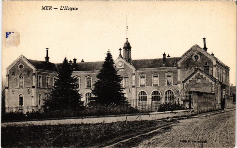 Carte postale ancienne Mer L'Hospice France