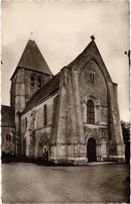 Carte postale ancienne Troo L'Eglise France