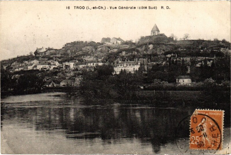 Carte postale ancienne Troo Vue Generale France