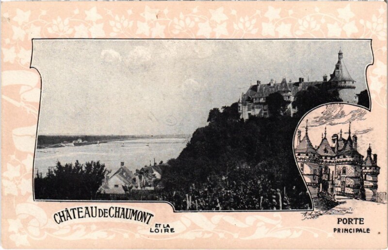 Carte postale ancienne Chateau de Chaumont France