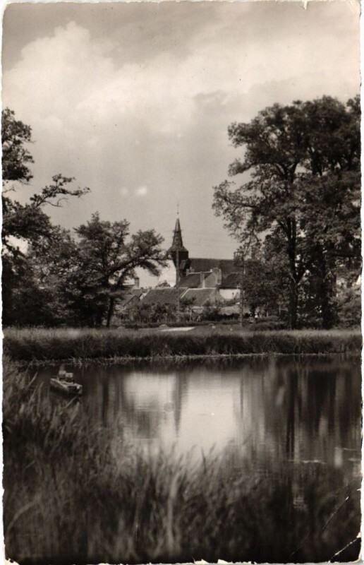 Carte postale ancienne Vernou-en-Sologne Vue d'ensemble France à Vernou-en-Sologne