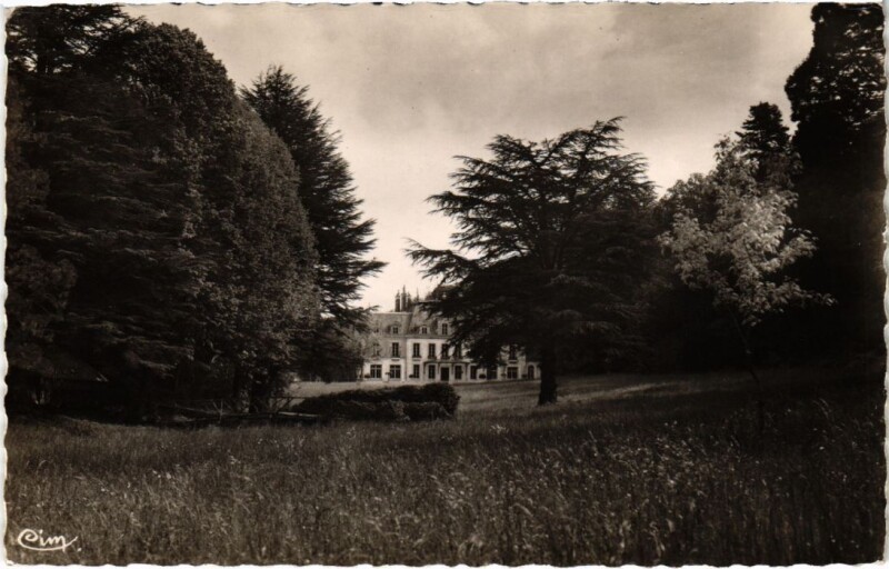 Carte postale ancienne Villiers-s-Loir Chateau de Vallee France