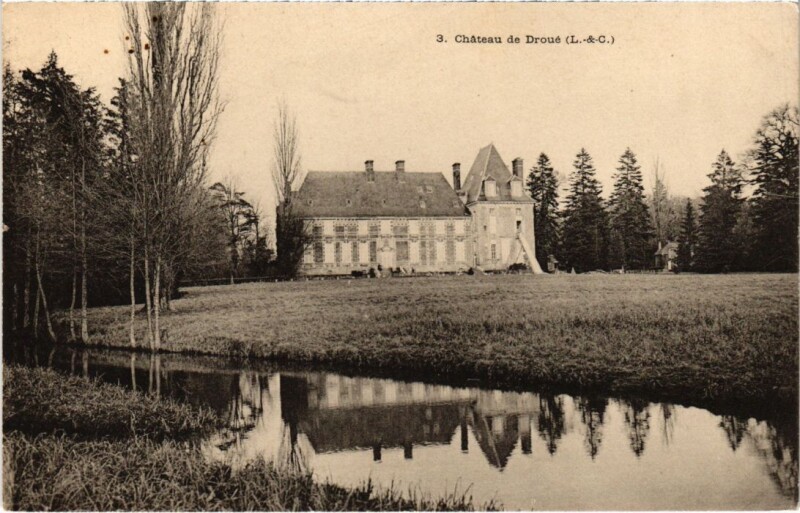 Carte postale ancienne Chateau de Droue France
