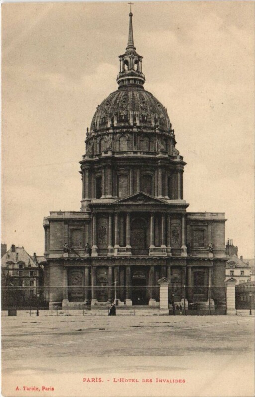 Carte postale ancienne Paris 7e Hotel des Invalides