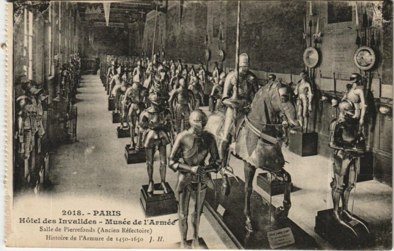 Carte postale ancienne Paris 7e Hotel des Invalides Musée