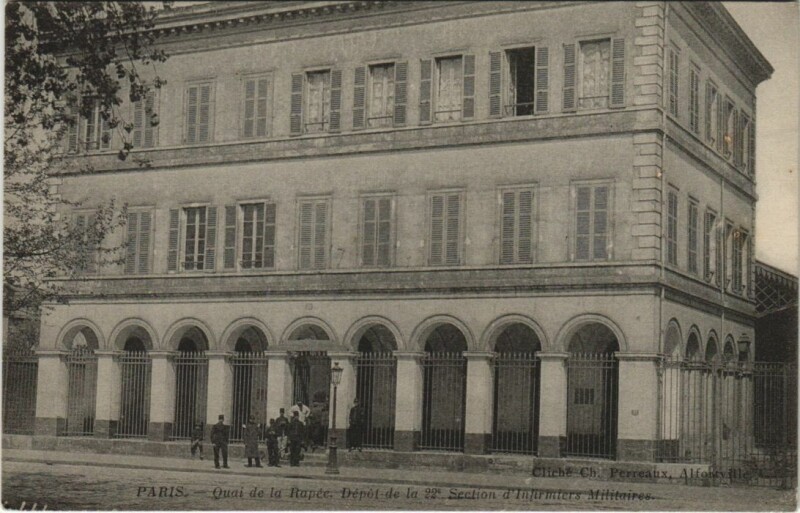 Carte postale ancienne Paris 12e 10, Quai de la Rapée Barriere de Bercy