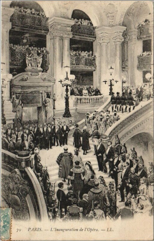Carte postale ancienne Paris 9e L'Opéra