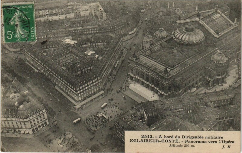 Carte postale ancienne Paris 9e L'Opéra