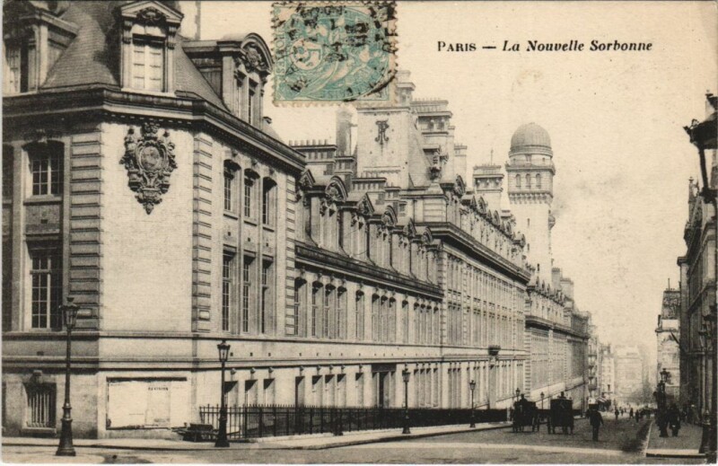 Carte postale ancienne Paris 5e La Sorbonne
