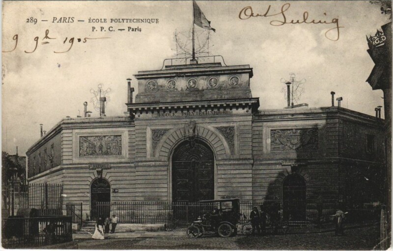 Carte postale ancienne Paris 5e Ecole Polytechnique