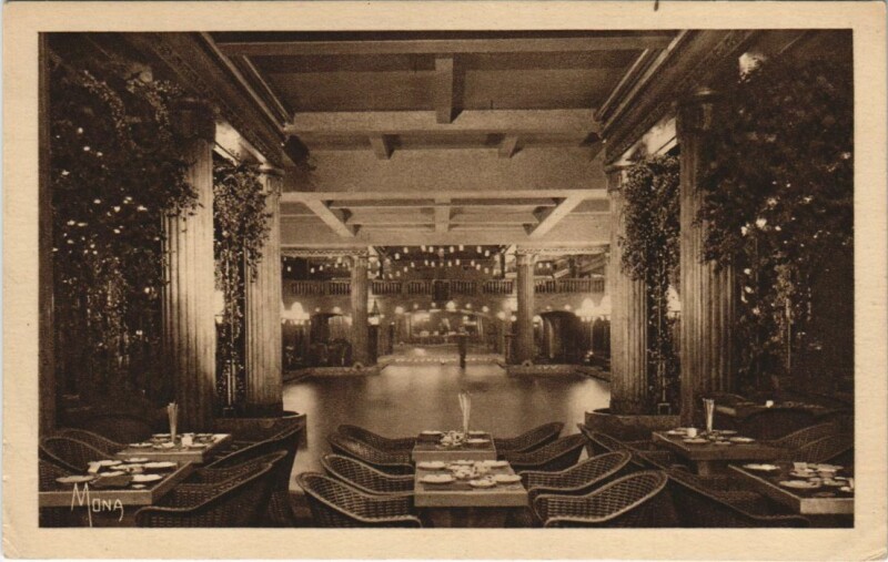 Carte postale ancienne Paris 8e Champs-Elysées Le Lido