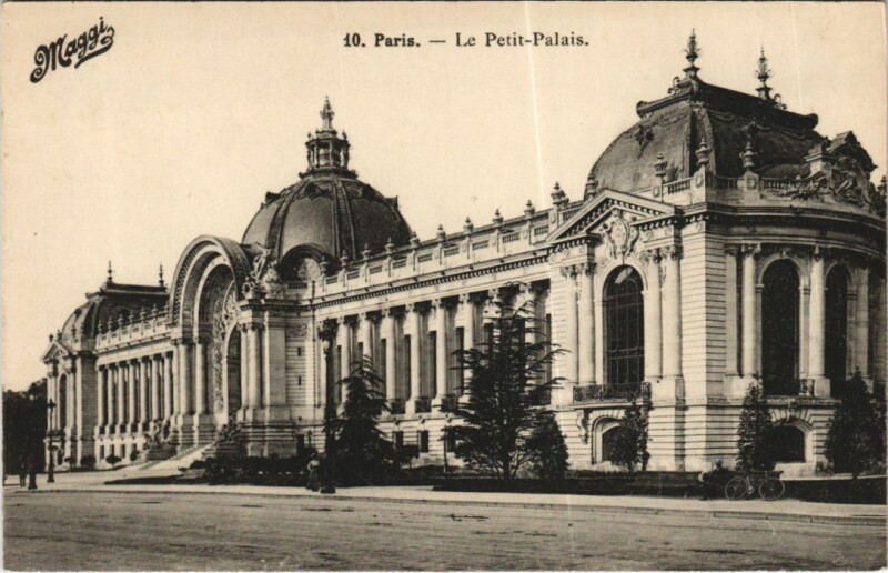 Carte postale ancienne Paris 8e Petit Palais