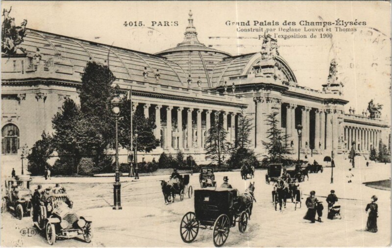 Carte postale ancienne Paris 8e Le Grand Palais