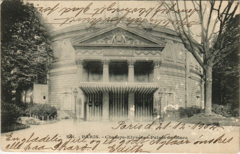 Carte postale ancienne Paris 8e Champs-Elysées