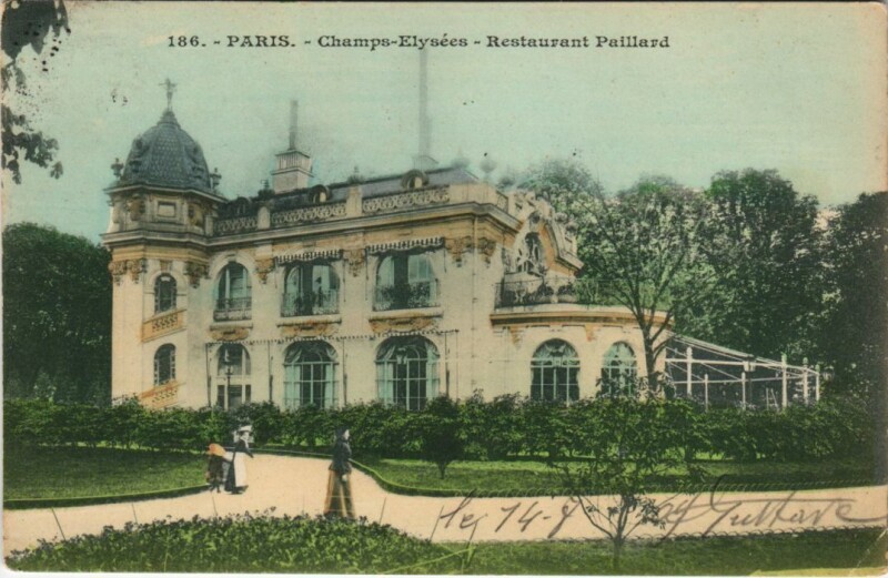 Carte postale ancienne Paris 8e Champs-Elysées