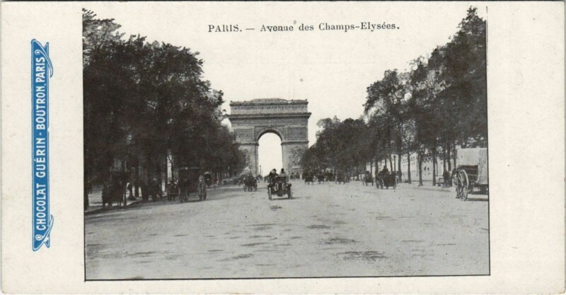 Carte postale ancienne Paris 8e Arc de Triomphe de l'Etoile