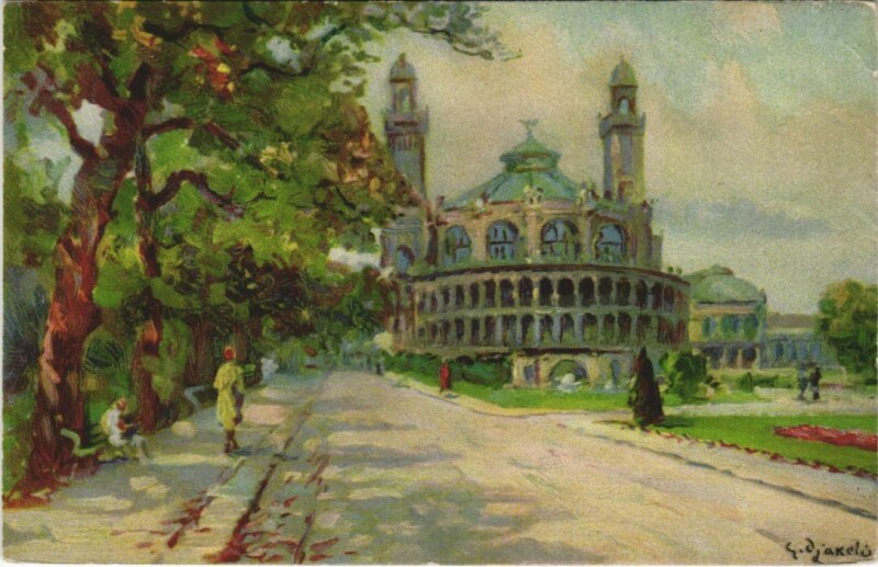 Carte postale ancienne Paris 16e Le Trocadéro