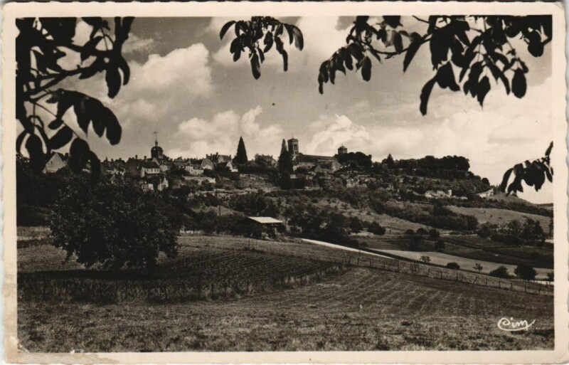 Carte postale ancienne Vezelay Vue Generale