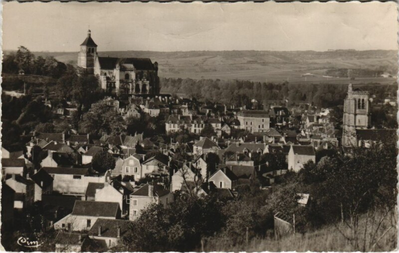 Carte postale ancienne Tonnerre Vue Generale à Tonnerre