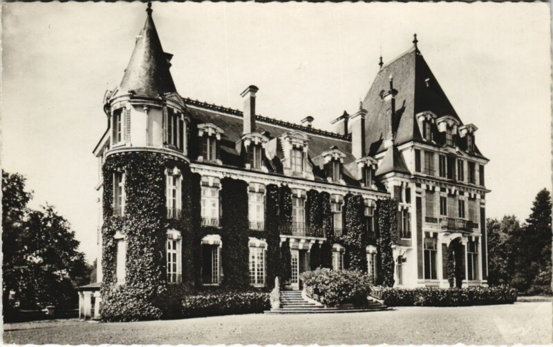 Carte postale ancienne Bleneau Chateau de la Mothe-Jarry