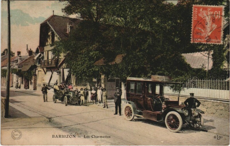 Carte postale ancienne Barbizon Les Charmettes à Barbizon