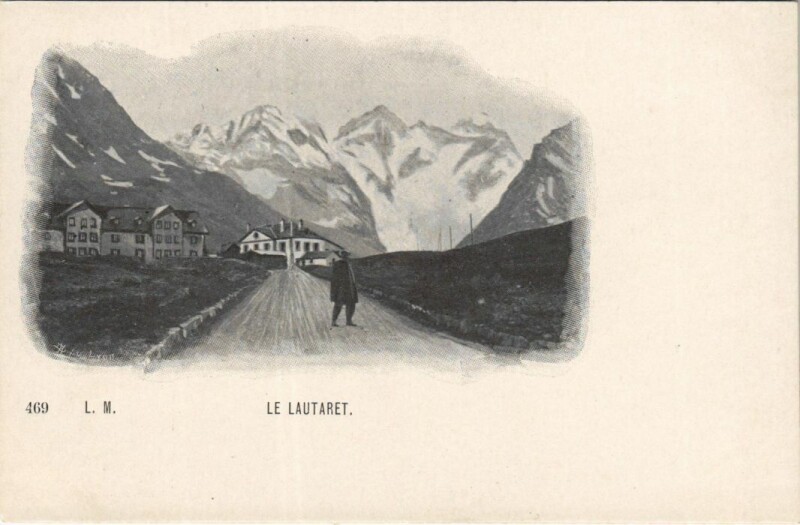 Carte postale ancienne Le Lautaret