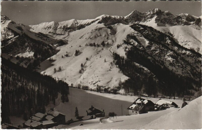 Carte postale ancienne Saint-Veran Vue Panoramique