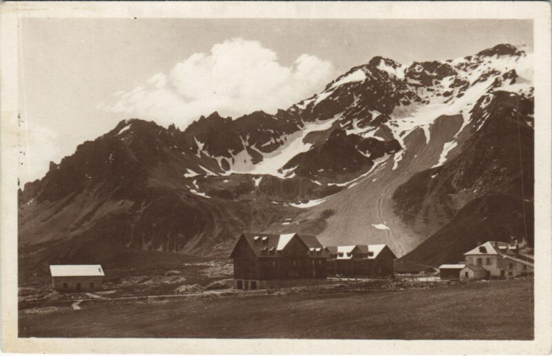 Carte postale ancienne Le Lautaret