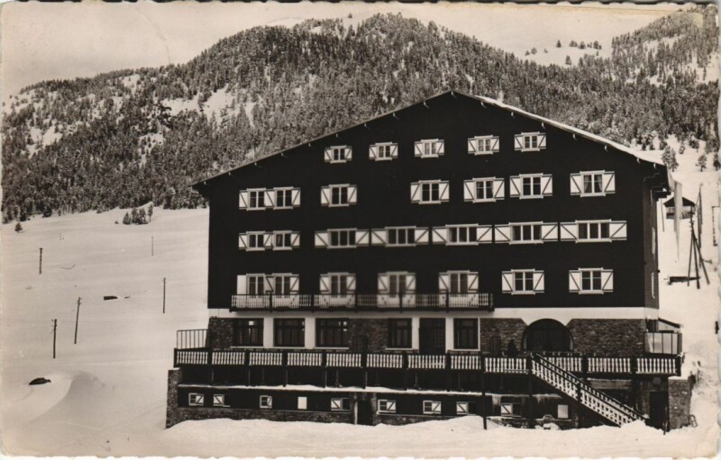 Carte postale ancienne Montgenevre Le Relais Alpin