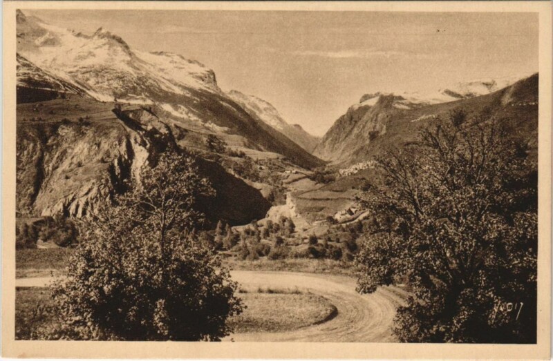 Carte postale ancienne La Haut-Vallee de la Romanche