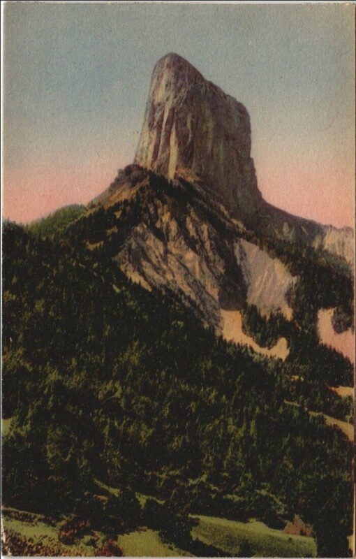 Carte postale ancienne Le Mont Aiguille