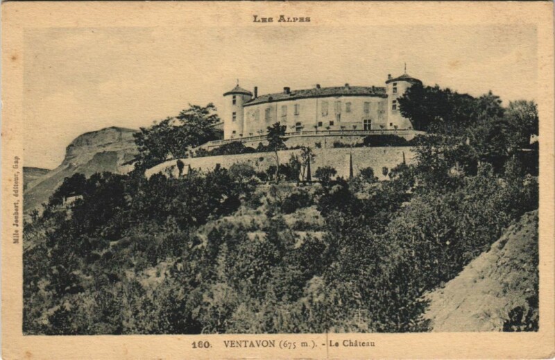 Carte postale ancienne Ventavon Le Chateau à Ventavon