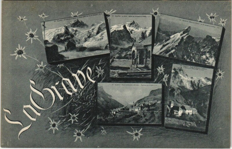 Carte postale ancienne La Grave Scenes à La Grave