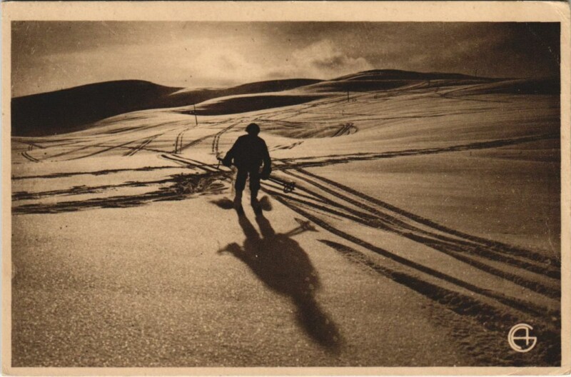 Carte postale ancienne Montgenevre Les Gondrans