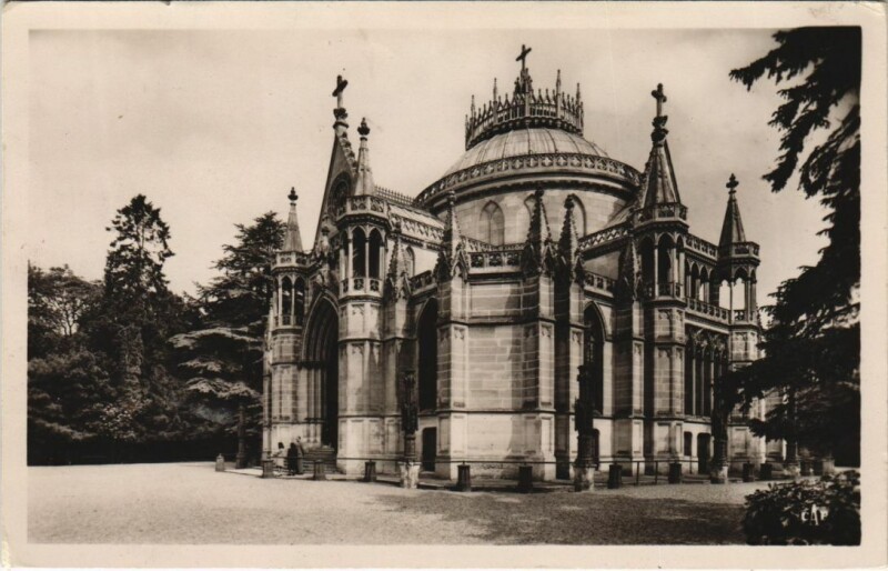 Carte postale ancienne Dreux Chapelle Saint-Louis France à Dreux