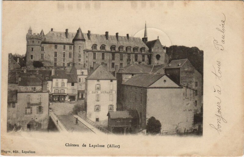 Carte postale ancienne Lapalisse Chateau de Lapalisse à Lapalisse