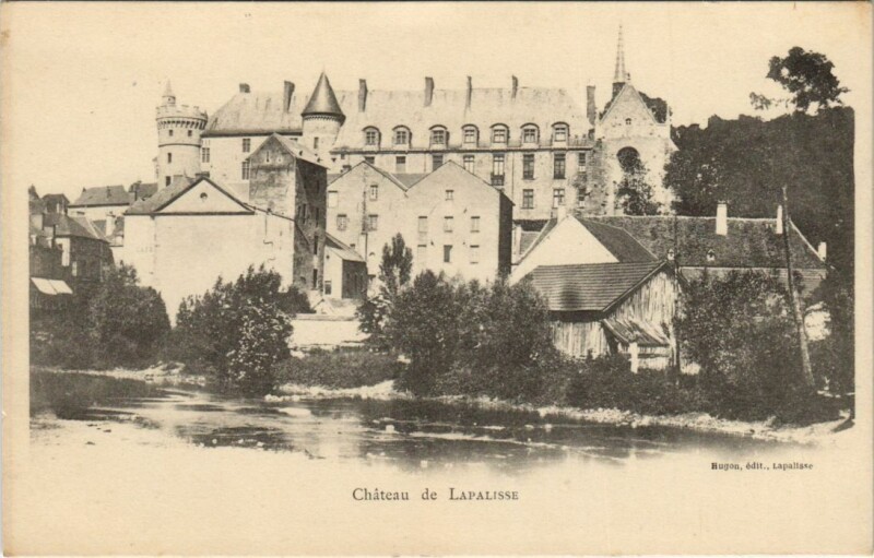 Carte postale ancienne Lapalisse Chateau de Lapalisse à Lapalisse