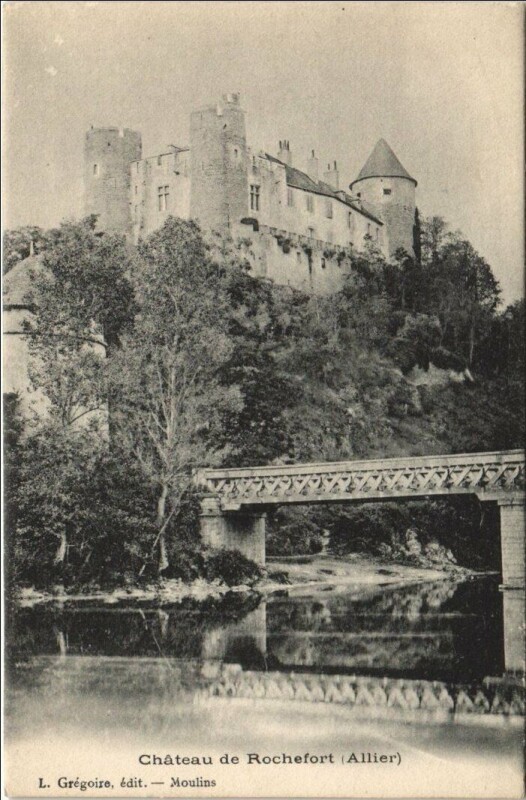 Carte postale ancienne Chateau de Rochefort