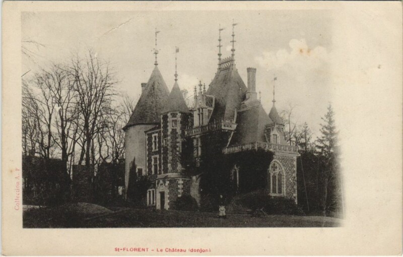 Carte postale ancienne Saint-Florent Le Chateau