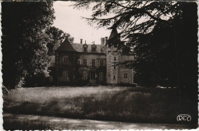 Carte postale ancienne Paudy Le Chateau de Dange France à Paudy