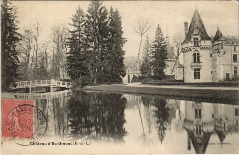 Carte postale ancienne Chateau d'Esclimont