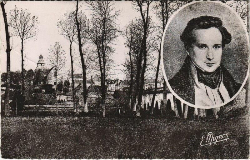 Carte postale ancienne Cherisy View - Environs de Dreux - Vallee de l'Eure à Cherisy