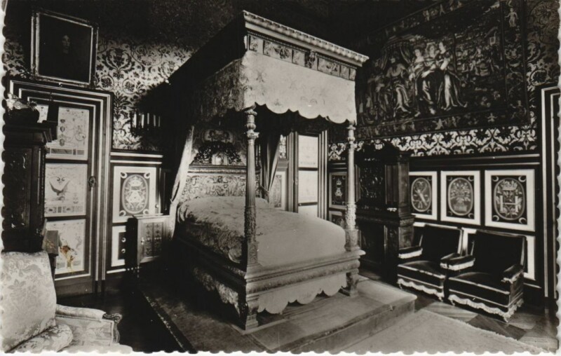 Carte postale ancienne Anet Chateau d'Anet - La Chambre de Diane