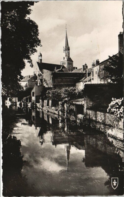 Carte postale ancienne Bonneval Fosses Saint-Jacques à Bonneval