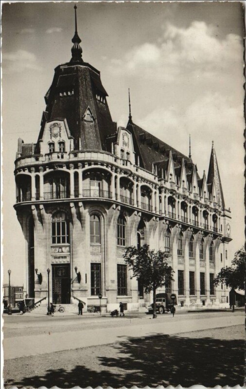 Carte postale ancienne Chartres La Poste à Chartres