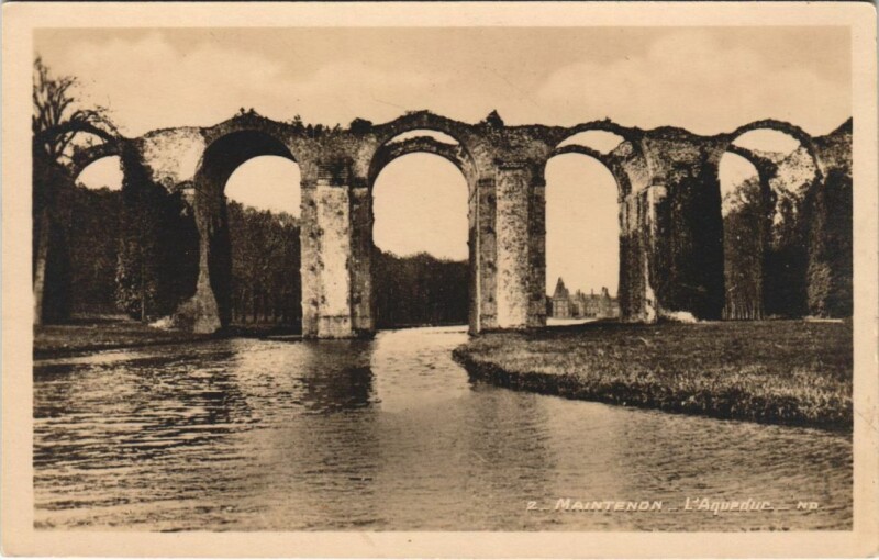Carte postale ancienne Maintenon L'Aqueduc à Maintenon