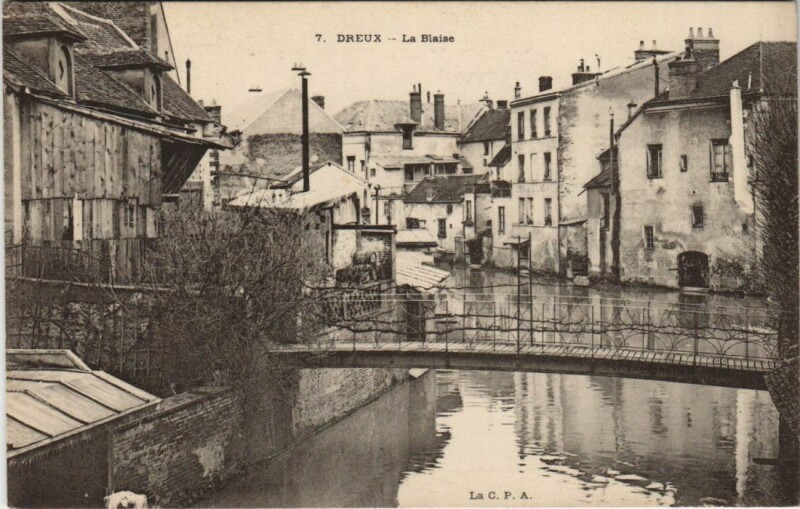 Carte postale ancienne Dreux La Blaise à Dreux